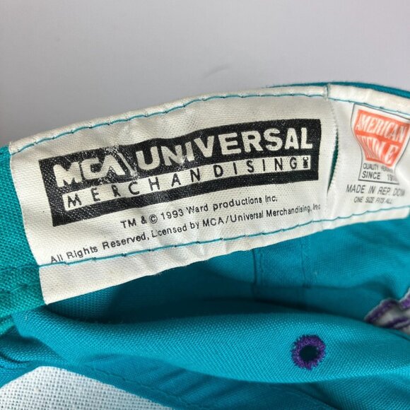 Vintage 90s Natasha Bullwinkle Snapback American Needle Hat - Picture 10 of 12